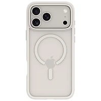 Étui rigide ajusté Grenen de Dbramante1928 avec MagSafe pour iPhone 17 Pro Max - Blanc