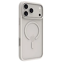 Étui rigide ajusté Grenen de Dbramante1928 avec MagSafe pour iPhone 17 Pro Max - Blanc