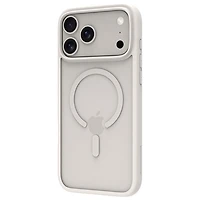 Étui rigide ajusté Grenen de Dbramante1928 avec MagSafe pour iPhone 17 Pro Max - Blanc