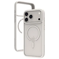 Étui rigide ajusté Grenen de Dbramante1928 avec MagSafe pour iPhone 17 Pro Max - Blanc
