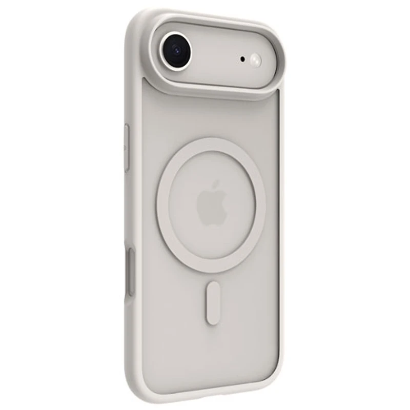 Étui rigide ajusté Grenen de Dbramante1928 avec MagSafe pour iPhone Air - Blanc