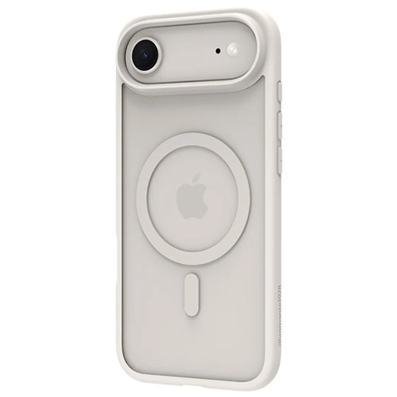 Étui rigide ajusté Grenen de Dbramante1928 avec MagSafe pour iPhone Air - Blanc