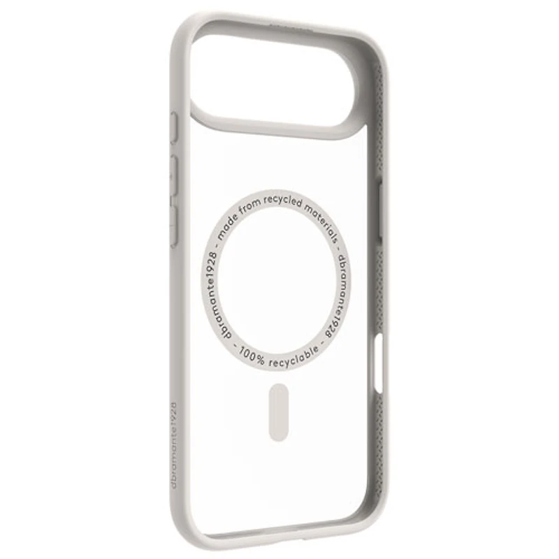Étui rigide ajusté Grenen de Dbramante1928 avec MagSafe pour iPhone Air - Blanc