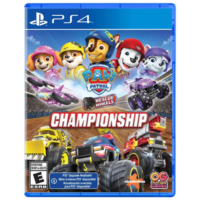 PAW Patrol Rescue Wheels: Championship (PS4)