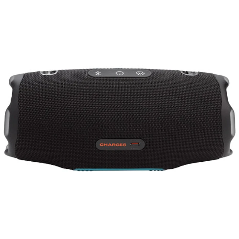JBL Charge 6 Waterproof Bluetooth Wireless Speaker - Funky Black