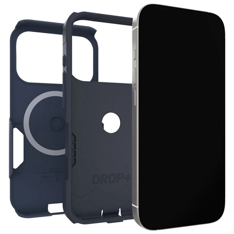 Étui rigide ajusté Commuter d'OtterBox pour iPhone 17 Pro - Bleu