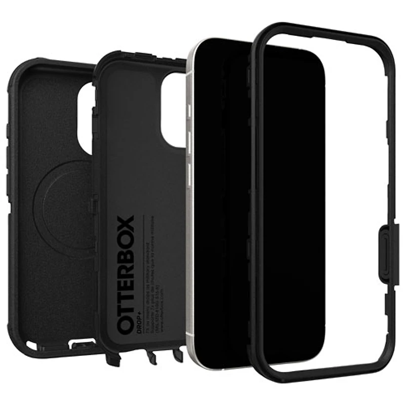 Étui rigide ajusté Defender Pro Series d'OtterBox pour iPhone 17 - Noir