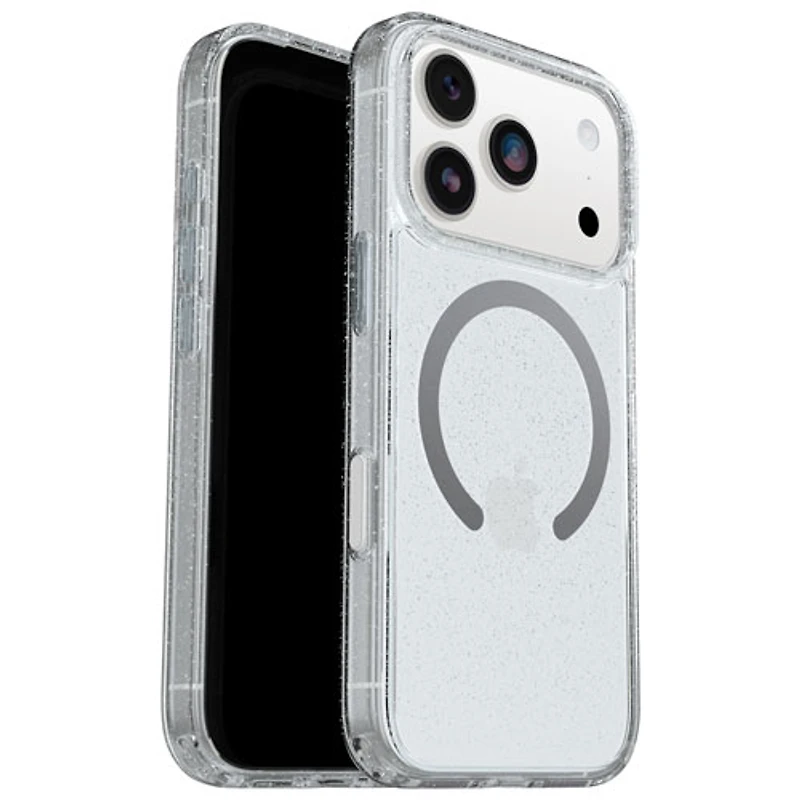 Étui rigide ajusté Symmetry d'OtterBox avec MagSafe pour iPhone 17 Pro - Poussière d'étoiles