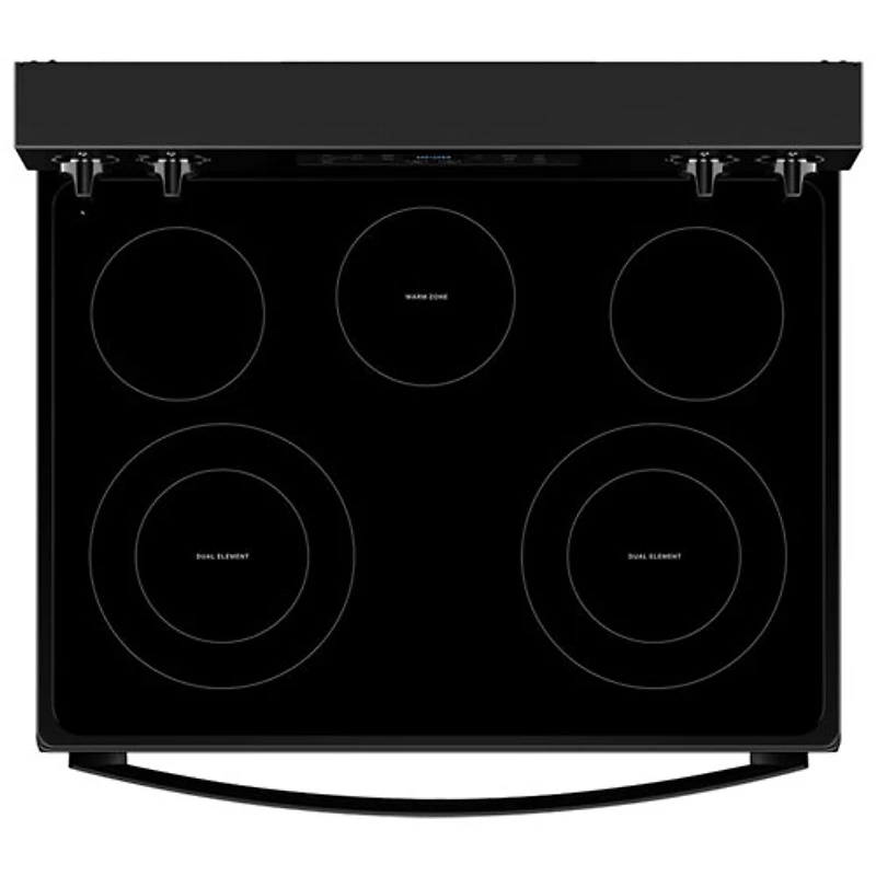 Whirlpool 30" 5.3 Cu. Ft. 5-Element Freestanding Electric Range (YWFES3330RB) - Black
