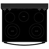 Whirlpool 30" 5.3 Cu. Ft. 5-Element Freestanding Electric Range (YWFES3330RB) - Black