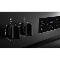Whirlpool 30" 5.3 Cu. Ft. 5-Element Freestanding Electric Range (YWFES3330RB) - Black