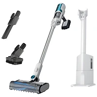 Shark Clean & Empty Cordless Stick Vacuum - Rotator White/ Peacock Blue