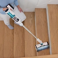 Shark Clean & Empty Cordless Stick Vacuum - Rotator White/ Peacock Blue