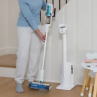 Shark Clean & Empty Cordless Stick Vacuum - Rotator White/ Peacock Blue