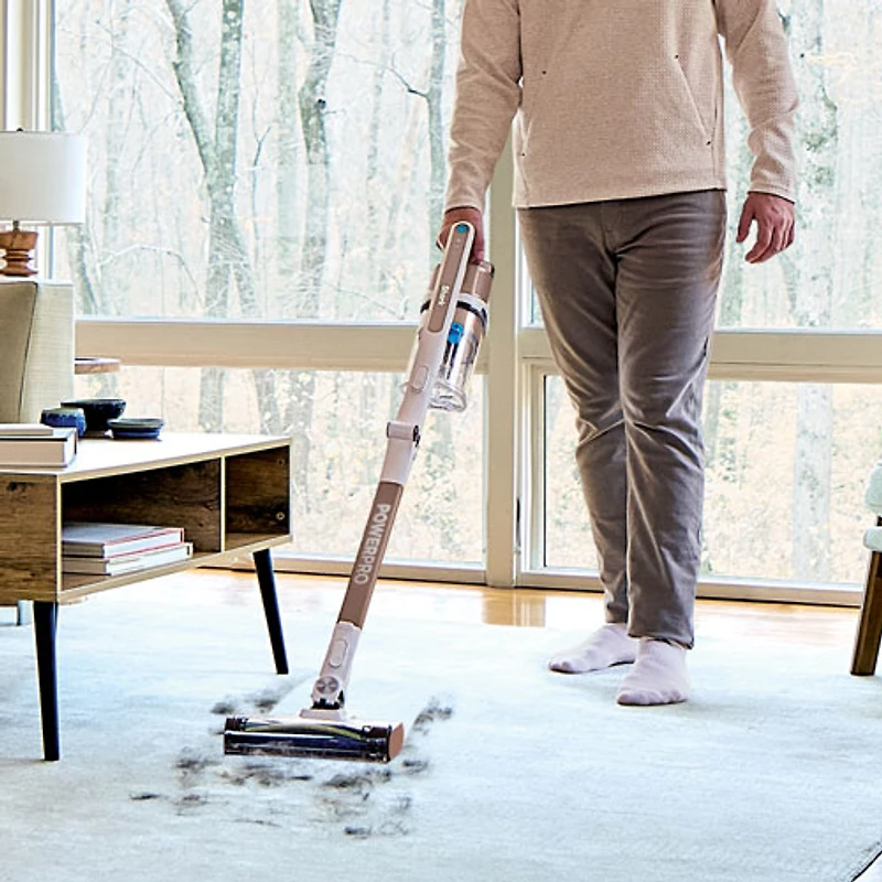 Shark PowerPro Flex Reveal Cordless Stick Vacuum - White/Mocha
