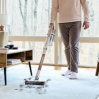 Shark PowerPro Flex Reveal Cordless Stick Vacuum - White/Mocha