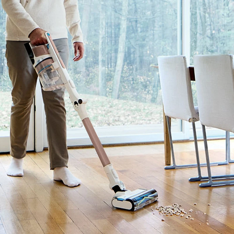 Shark PowerPro Flex Reveal Cordless Stick Vacuum - White/Mocha