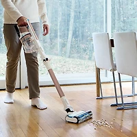 Shark PowerPro Flex Reveal Cordless Stick Vacuum - White/Mocha