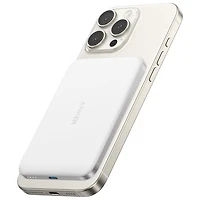 Anker Nano 5000 mAh Power Bank with MagSafe - White