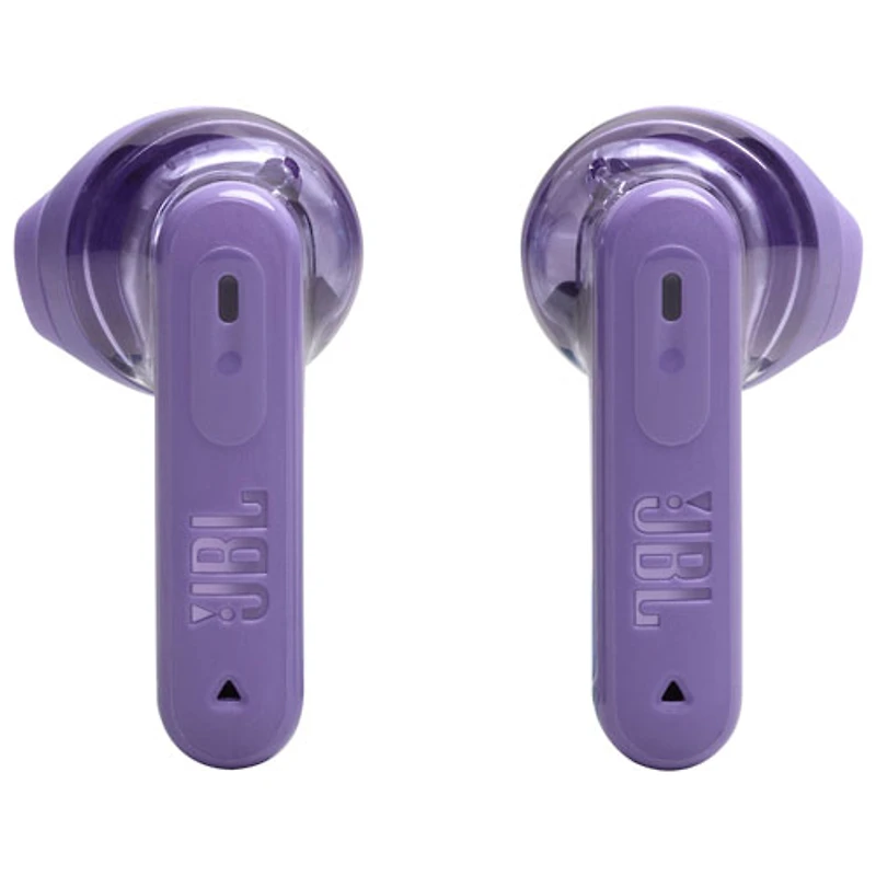 Écouteurs boutons 100 % sans fil à suppression du bruit Tune Flex 2 édition Ghost de JBL - Violet fantôme