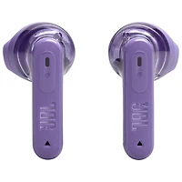 Écouteurs boutons 100 % sans fil à suppression du bruit Tune Flex 2 édition Ghost de JBL - Violet fantôme