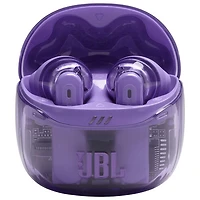 Écouteurs boutons 100 % sans fil à suppression du bruit Tune Flex 2 édition Ghost de JBL - Violet fantôme