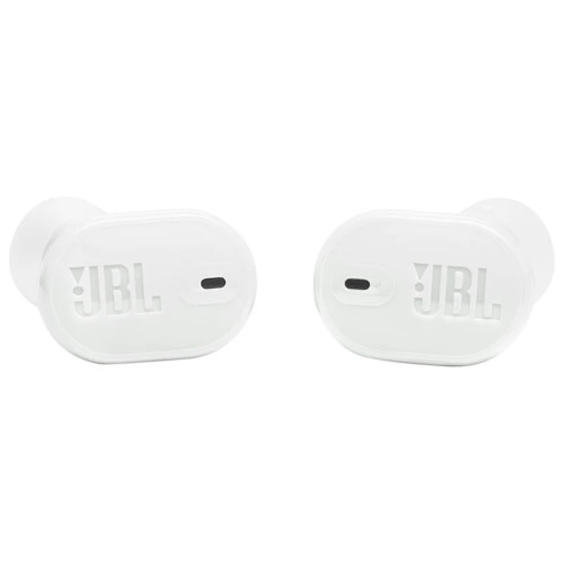 Écouteurs boutons 100 % sans fil à suppression du bruit Tune Buds 2 édition Ghost de JBL - Blanc fantôme