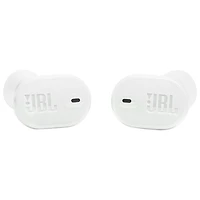 Écouteurs boutons 100 % sans fil à suppression du bruit Tune Buds 2 édition Ghost de JBL - Blanc fantôme