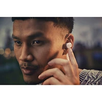 Écouteurs boutons 100 % sans fil à suppression du bruit Tune Buds 2 édition Ghost de JBL - Blanc fantôme