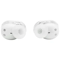 Écouteurs boutons 100 % sans fil à suppression du bruit Tune Buds 2 édition Ghost de JBL - Blanc fantôme