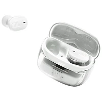 Écouteurs boutons 100 % sans fil à suppression du bruit Tune Buds 2 édition Ghost de JBL - Blanc fantôme