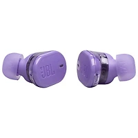 Écouteurs boutons 100 % sans fil à suppression du bruit Tune Buds 2 édition Ghost de JBL - Violet fantôme