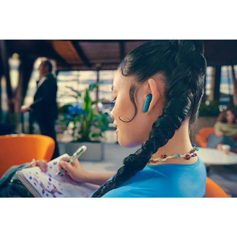 Écouteurs boutons 100 % sans fil à suppression du bruit Tune Beam 2 de JBL - Turquoise