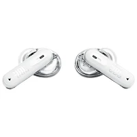 Écouteurs boutons 100 % sans fil à suppression du bruit Tune Beam 2 édition Ghost de JBL - Blanc fantôme
