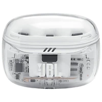 Écouteurs boutons 100 % sans fil à suppression du bruit Tune Beam 2 édition Ghost de JBL - Blanc fantôme