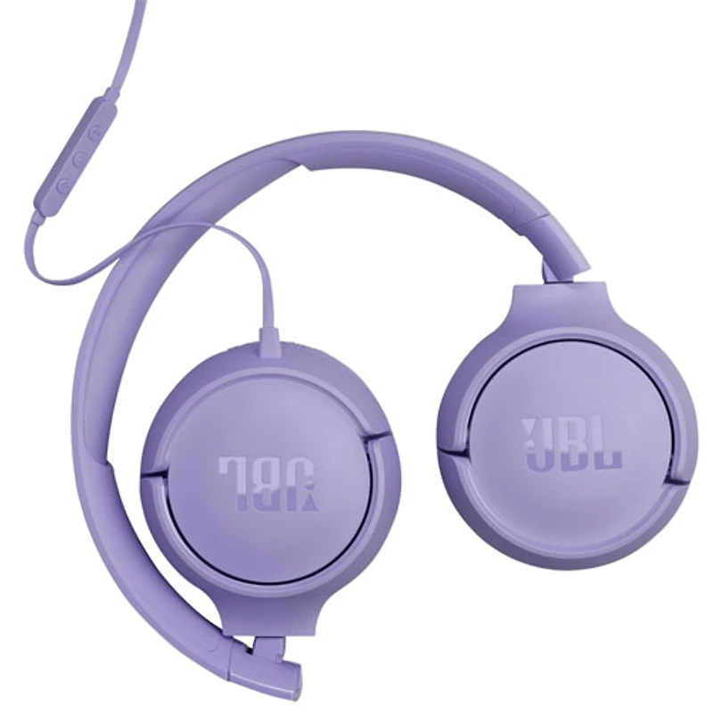 Casque d'écoute à connecteur USB-C Tune 520C de JBL - Violet