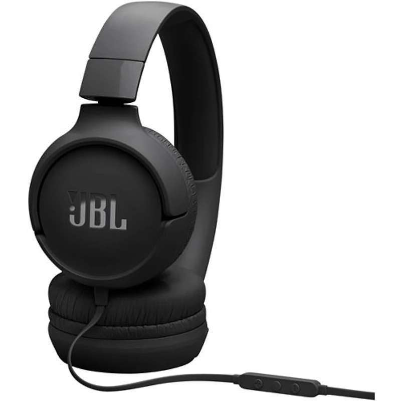 JBL Tune 520C On-Ear Headphones with USB-C Connector - Black