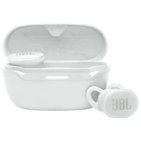 Écouteurs boutons 100 % sans fil à suppression du bruit Endurance Race 2 de JBL - Blanc