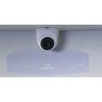 Synology Wired Wi-Fi AI-Powered Indoor/Outdoor 4K 5MP Security Camera (TC500) - White