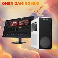 Ordinateur de jeu OMEN 16L de HP - Blanc (Core i5-14400F d'Intel/RAM 16 Go/DD 1 To/RTX 5060) - Exclusivité Best Buy