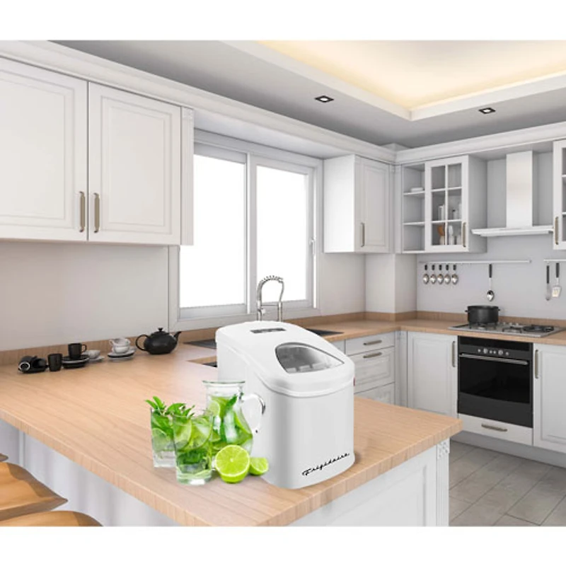 Frigidaire 26 lb. Freestanding Ice Maker (EFIC128-WHITE-6COM) - White - Only at Best Buy