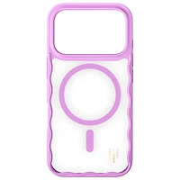 Ideal Of Sweden Frame Fitted Hard Shell Case with MagSafe for iPhone 17 Pro Max - Pink/Clear