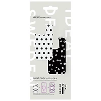 Ideal Of Sweden Print Pack for iPhone 17 Pro Max - Ecru Noir