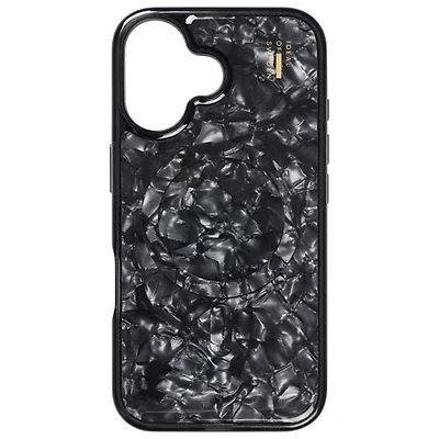 Ideal Of Sweden Pearlised Fitted Hard Shell Case with MagSafe for iPhone 17 - Black