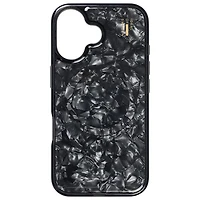 Ideal Of Sweden Pearlised Fitted Hard Shell Case with MagSafe for iPhone 17 - Black