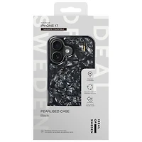 Ideal Of Sweden Pearlised Fitted Hard Shell Case with MagSafe for iPhone 17 - Black