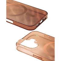 Ideal Of Sweden Glitter Glow Fitted Hard Shell Case with MagSafe for iPhone 17 - Mocha Mousse