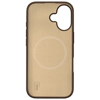 Ideal Of Sweden Silicone Fitted Soft Shell Case with MagSafe for iPhone 17 - Mocha Mousse