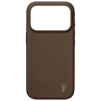 Ideal Of Sweden Silicone Fitted Soft Shell Case with MagSafe for iPhone 17 Pro Max - Mocha Mousse