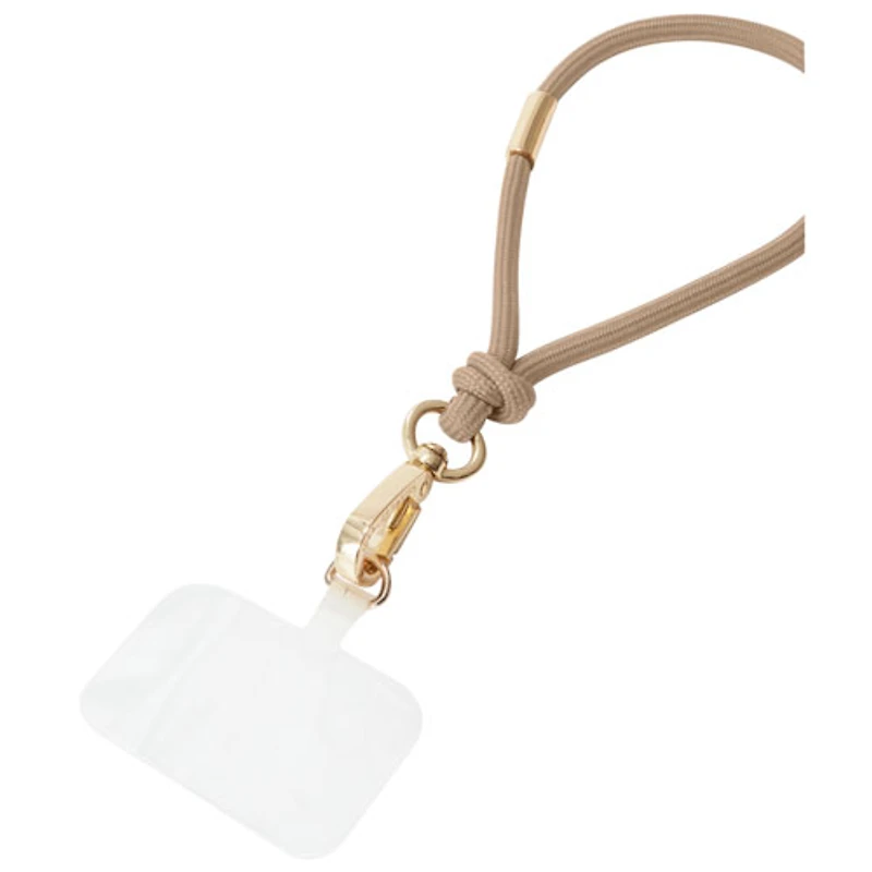 Ideal of Sweden Cord Wristlet Phone Strap - Beige